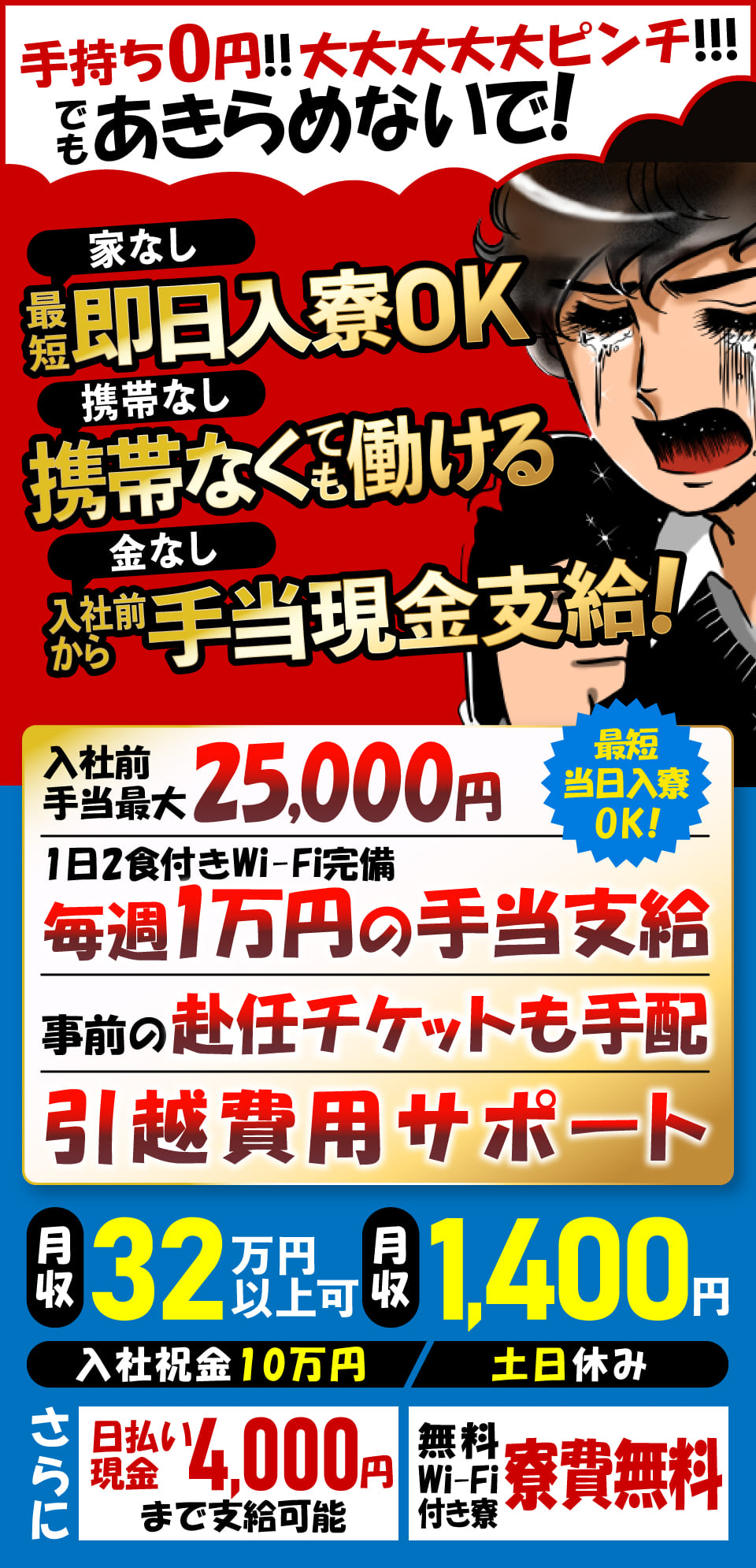 株式会社ニッコー(茨城県水戸市)家なし・金なし・携帯なしでも仕事でき